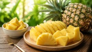 How to peel a pineapple