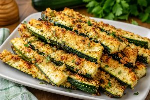 Crispy Roasted Zucchini