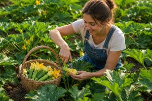Harvest Zucchini