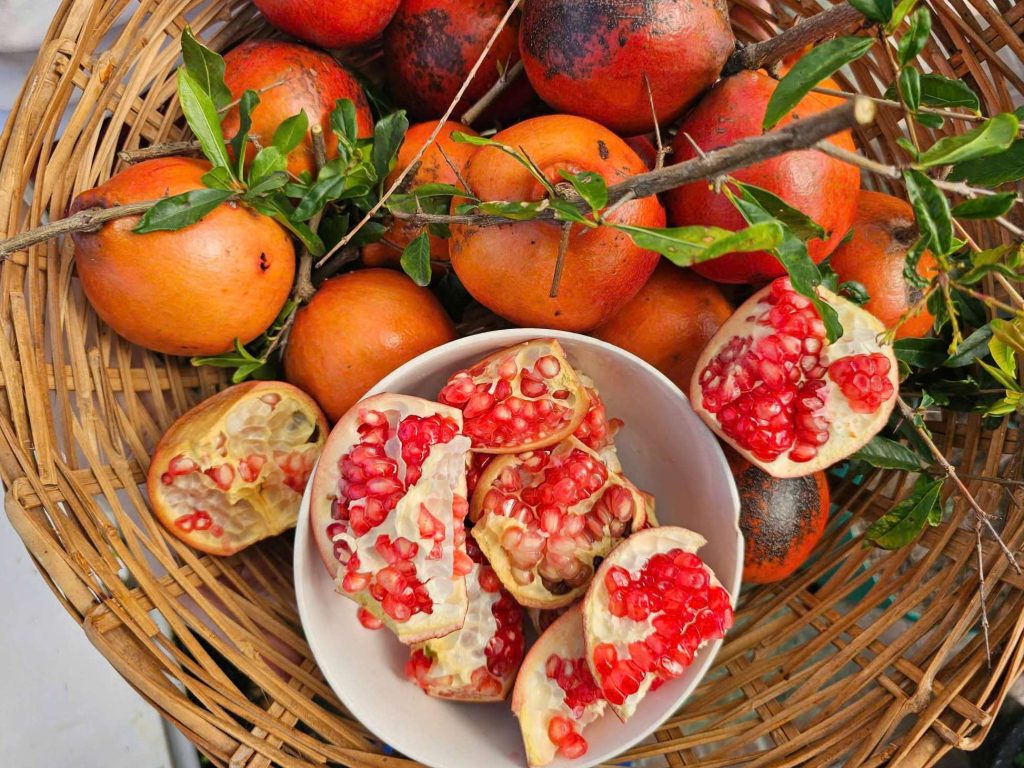 The Easiest Way to Cut a Pomegranate