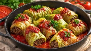 Stuffed cabbage rolls (1)