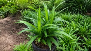 Growing Pandan in a Pot