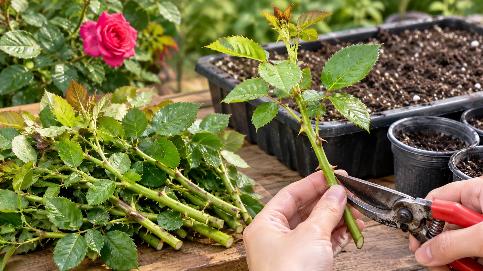 How to Propagate Roses